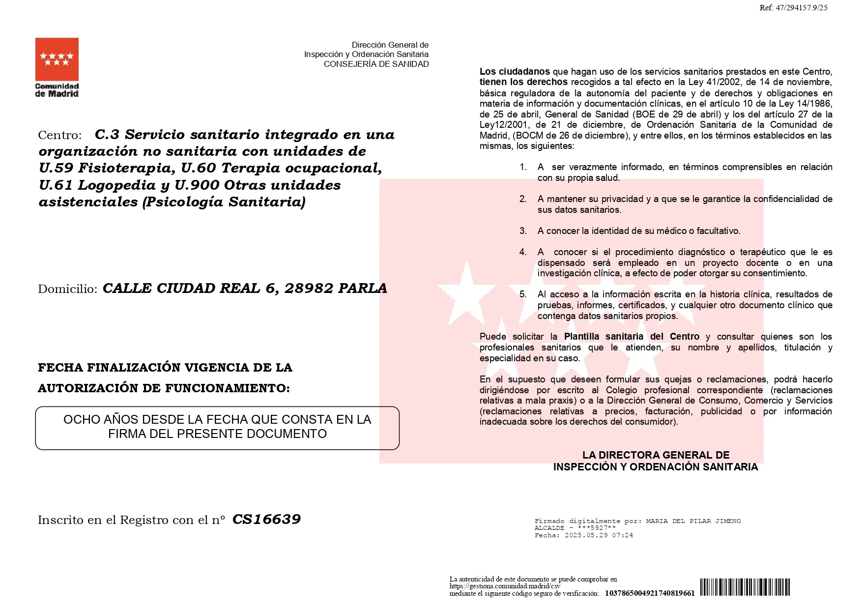 Reconocimiento de discapacidad